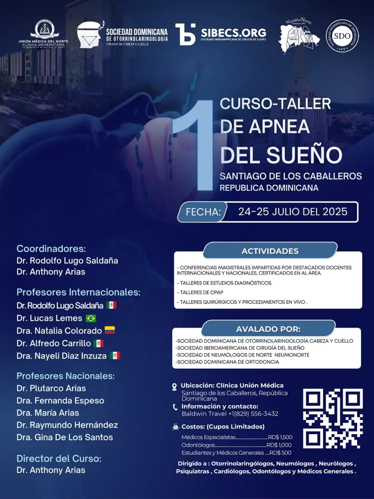 Primer Curso-Taller de Apnea del Sueño