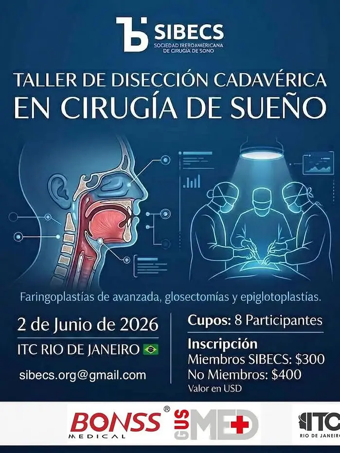Taller de Disección Cadavérica en Cirugía de Sueño